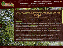 Tablet Screenshot of oihana-64.com